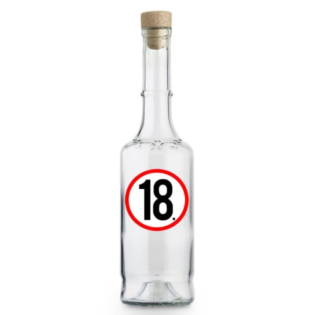 Palinkas Uveg Magyar Pu044 18 Karikas Ajandek 18. Szulinapra