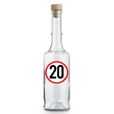 Palinkas Uveg Magyar Pu045 20 Karikas Ajandek 20. Szulinapra