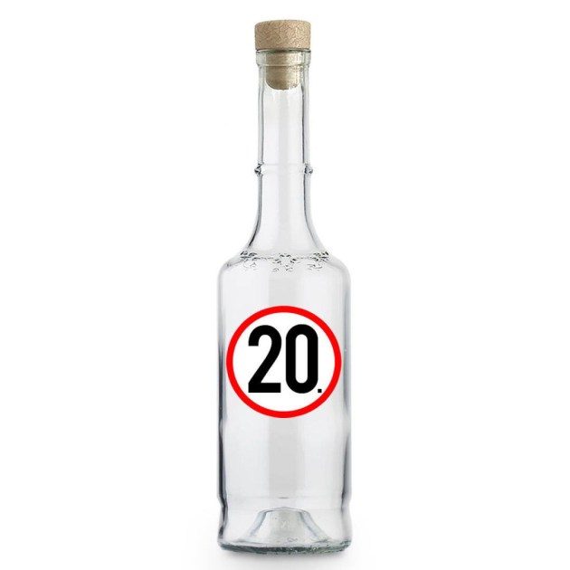 Palinkas Uveg Magyar Pu045 20 Karikas Ajandek 20. Szulinapra