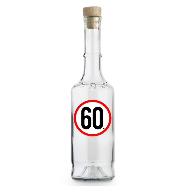 Palinkas Uveg Magyar Pu049 60 Karikas Ajandek 60. Szulinapra