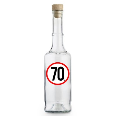 Palinkas Uveg Magyar Pu050 70 Karikas Ajandek 70. Szulinapra