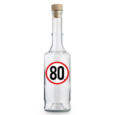 Palinkas Uveg Magyar Pu051 80 Karikas Ajandek 80. Szulinapra