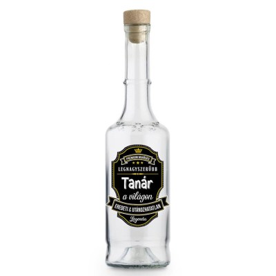 Palinkas Uveg Magyar Pu100 Legnagyszerubb Tanar Ajandek Tanarnak