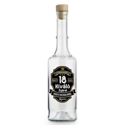 Palinkas Uveg Magyar Pu141 Erett 18 Eves Ajandek 18. Szulinapra