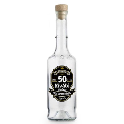 Palinkas Uveg Magyar Pu145 Erett 50 Eves Ajandek 50. Szulinapra