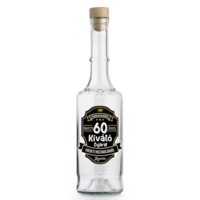 Palinkas Uveg Magyar Pu146 Erett 60 Eves Ajandek 60. Szulinapra