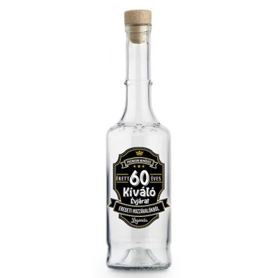 Palinkas Uveg Magyar Pu146 Erett 60 Eves Ajandek 60. Szulinapra