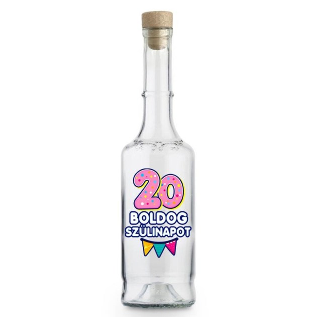Palinkas Uveg Magyar Pu168 20. Boldog Szulinapot Ajandek 20. Szulinapra