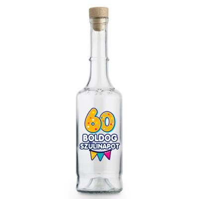 Palinkas Uveg Magyar Pu172 60. Boldog Szulinapot Ajandek 60. Szulinapra