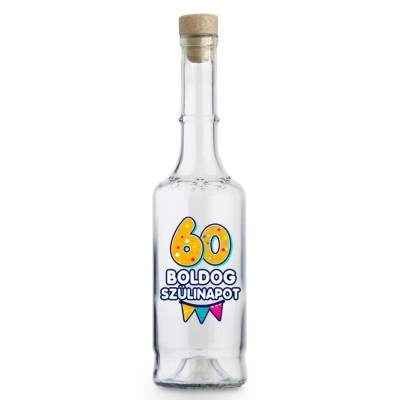 Palinkas Uveg Magyar Pu172 60. Boldog Szulinapot Ajandek 60. Szulinapra