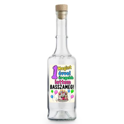 Palinkas Uveg Magyar Pu178 Megint 1 Evvel Oregebb Lettem Ajandek Szulinapra
