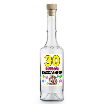 Palinkas Uveg Magyar Pu180 30 Lettem Ajandek 30. Szulinapra