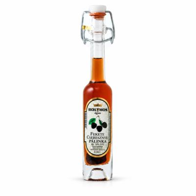 Fekete Cseresznye Pálinka Platin Üvegben 0.04l