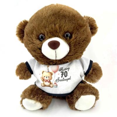 Pm111 Pluss Barna Maci Boldog 70 Szulinapot Ajandek 70 Szuletesnapra