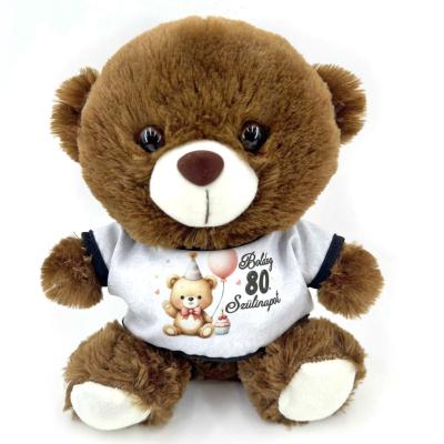 Pm112 Pluss Barna Maci Boldog 80 Szulinapot Ajandek 80 Szuletesnapra
