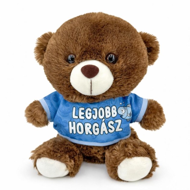 Pm19 Barna Pluss Maci Legjobb Horgasz Ajandek Horgasznak Elorol