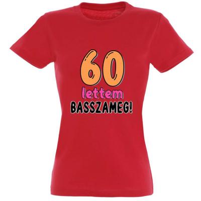 Pnx285 Piros 60 Lettem Noi Polo Ajandek 60. Szulinapra