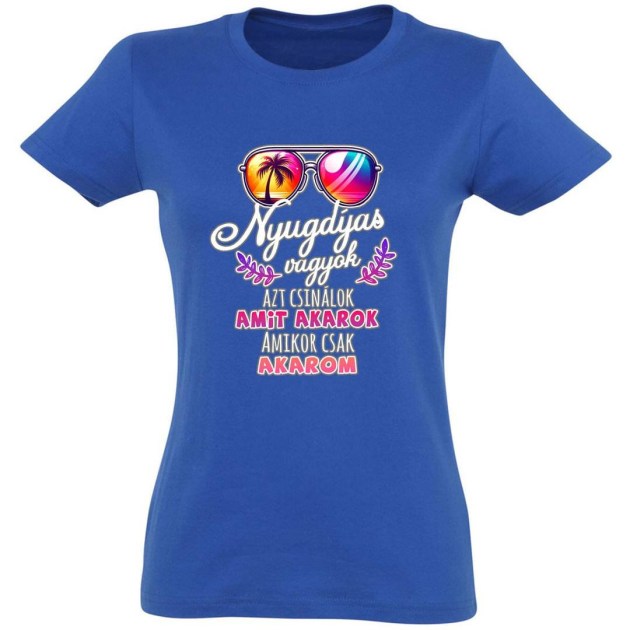 Pnx292 Kiralykek Nyugdijas Vagyok Ajandek Nyugdijasnak Noi Polo