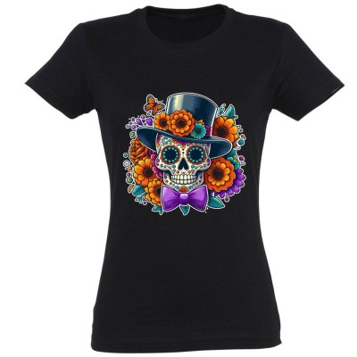 Pnx299 Turkiz Cukorkoponya Kalappal Fekete Noi Polo Halloween Polo