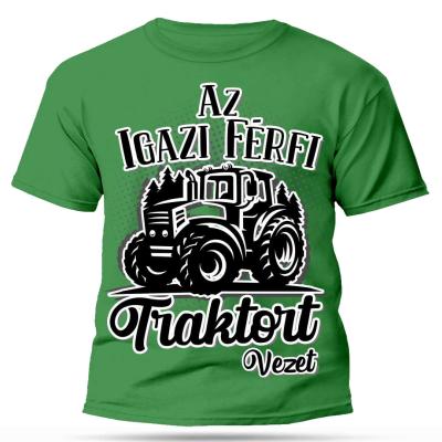 Polo Ferfi Polo Traktoros Ajandek Az Igazi Ferfi Traktort Vezet Zold