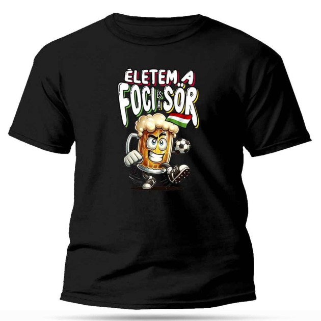 Px278 Unisex Polo Fekete Eletem A Foci Es A Sor Magyar Szurkoloi Ajandek