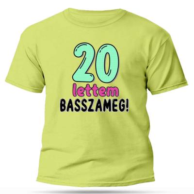 Px281 Alamzold 20 Lettem Basszameg Ajandek 20. Szullinapra