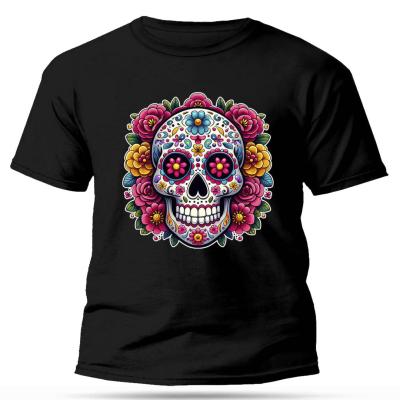 Px298 Cukorkoponya Fekete Unisex Polo Halloween Polo