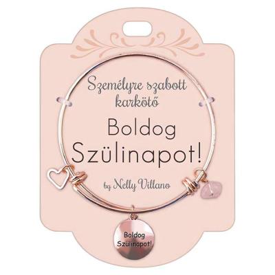 Rose Gold Karkoto Boldog Szulinapot