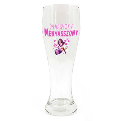 Sorospohar 665ml En Vagyok A Menyasszony Ajandek Lanybucsura Lanybucsus Party Kellek