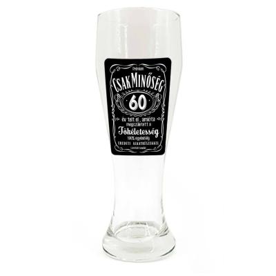 Sp065 Sorospohar 665ml Csak Minoseg 60 Ajandek 60. Szulinapra