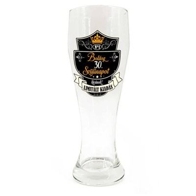 Sp077 Sorospohar 665ml Boldog 30. Szulinapot Limitalt Felirat Ajandek 30. Szulinapra