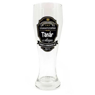 Sp100 Sorospohar 665ml Legnagyszerubb Tanar Ajandek Tanarnak Pedagogusnapra
