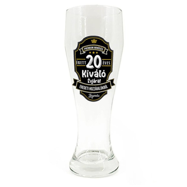 Sp142 Sorospohar 665ml Erett 20 Eves Ajandek 20 Szulinapra