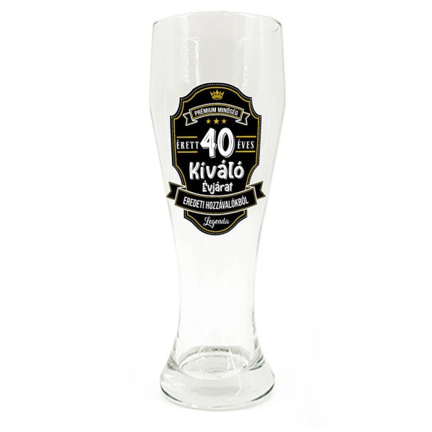 Sp144 Sorospohar 665ml Erett 40 Eves Ajandek 40 Szulinapra