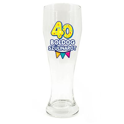 Sp170 Sorospohar 665ml 40 Boldog Szulinapot Ajandek 40 Szulinapra