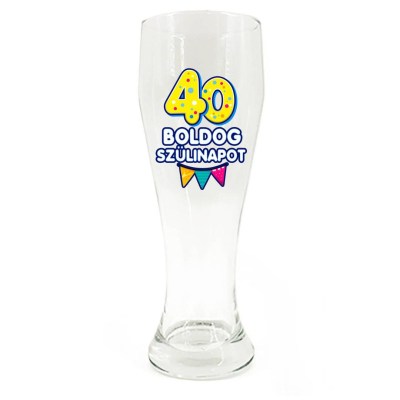 Sp170 Sorospohar 665ml 40 Boldog Szulinapot Ajandek 40 Szulinapra