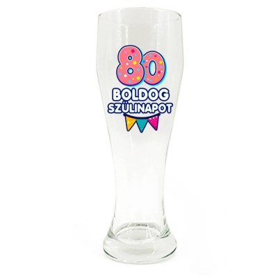 Sp174 Sorospohar 665ml 80 Boldog Szulinapot Ajandek 80 Szulinapra