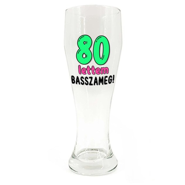 Sp185 Sorospohar 665ml 80 Lettem Basszameg Vicces Ajandek 80 Szulinapra