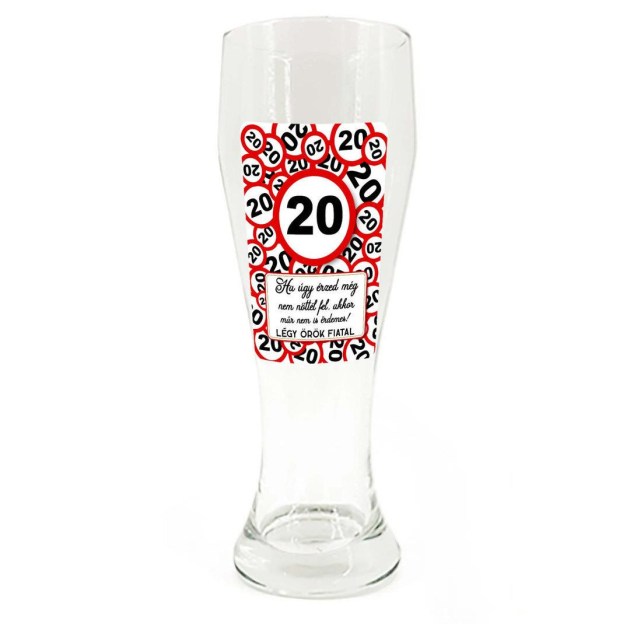 Sp252 Sorospohar 665ml 20 Ha Ugy Erzed 20 Ajandek 20 Szulinapra