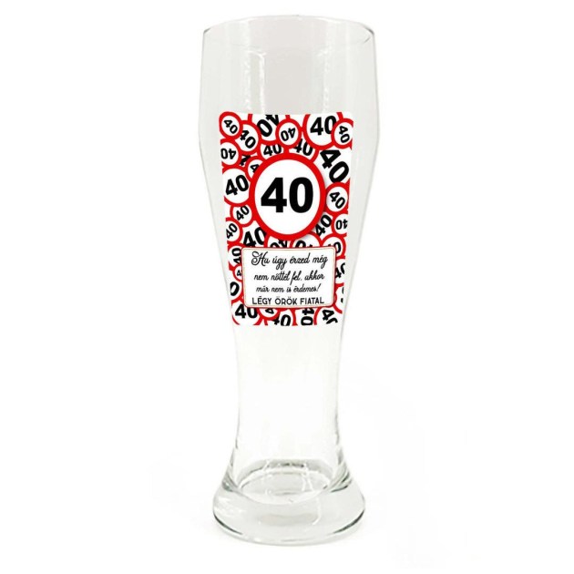 Sp254 Sorospohar 665ml Ha Ugy Erzed 40 Ajandek 40 Szulinapra