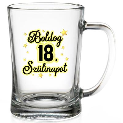 Ss002 Söröskorsó Boldog 18. Szulinapot Ajandek 18. Szülinapra