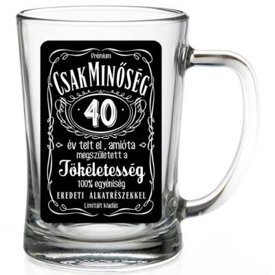 Ss063 Soroskorso Csak Minoseg 40 Ajandek 40. Szulinapra