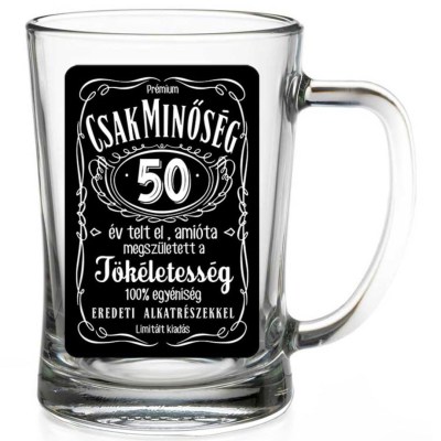 Ss064 Soroskorso Csak Minoseg 50 Ajandek 50. Szulinapra