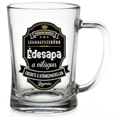 Ss111 Soroskorso A Legnagyszerubb Edesapa Premium Ajandek Apanak