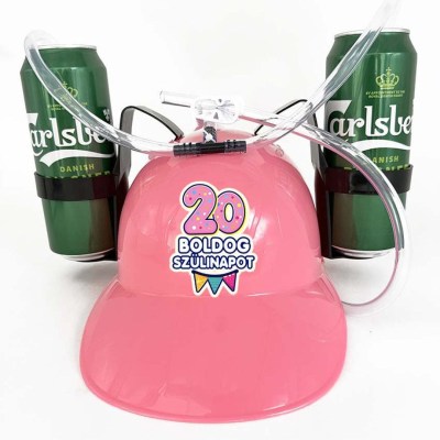 Ssi168 20 Boldog Szulinapot Rozsaszin Sorsisak Ajandek 20. Szulinapra Party Kellek