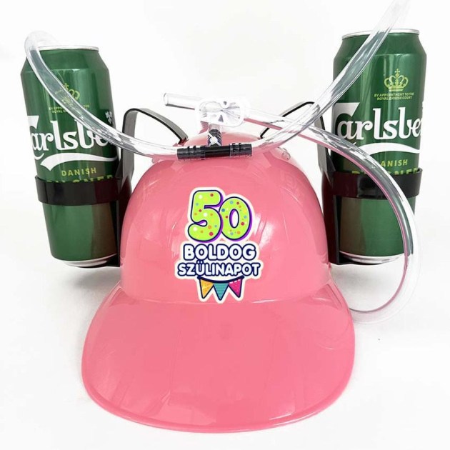 Ssi171 50 Boldog Szulinapot Rozsaszin Sorsisak Ajandek 50. Szulinapra Party Kellek