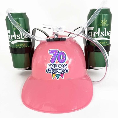 Ssi173 70 Boldog Szulinapot Rozsaszin Sorsisak Ajandek 70. Szulinapra Party Kellek