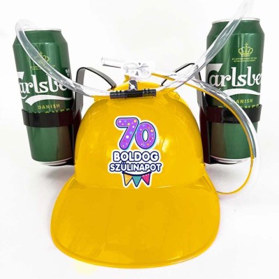 Ssi173 70 Boldog Szulinapot Sarga Sorsisak Ajandek 70. Szulinapra Party Kellek