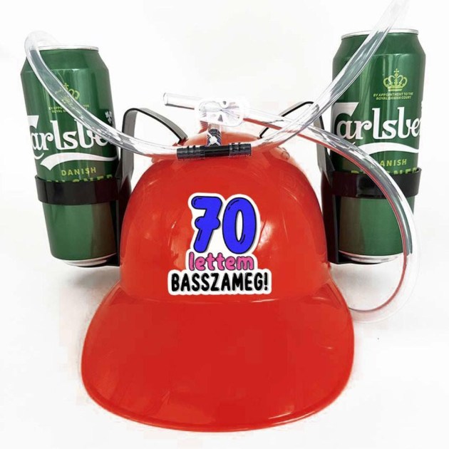 Ssi184 70 Lettem Basszameg Piros Sorsisak Ajandek 70. Szulinapra Party Kellek