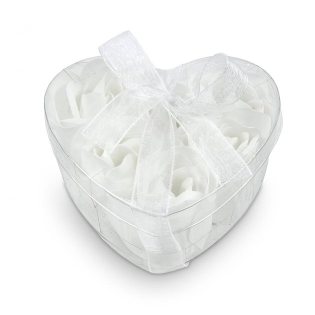 Szappanrózsa Szív 6db 01